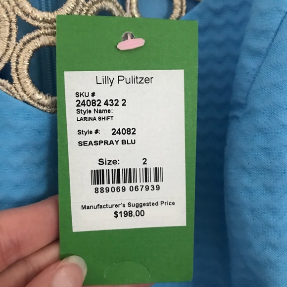 Lilly Pulitzer Larina Shift Dress NWT - Picture 4 of 4